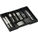 Bac � couverts extensible, bambou, hxlxp: 5 x 32, 5 - 55 x 44, 5 cm, 5 - 7 compartiments, rangement � ...