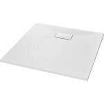 Bac de douche smc blanc 80 x 80 cm