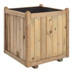 Bac � fleurs carr� vend�me - grand volume