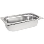 Bac gastro inox gn 1 / 4 - 65 mm - vogue