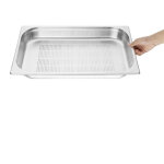 Bac gastro inox perfor� gn 1 / 1 - 65 mm - vogue