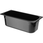 Bac  glace en polycarbonate 360x165x120mm - noir 5l - hendi 807033