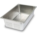 Bac gn 1 / 1 gastro norm gastronorm (acier inoxydable, 150mm de profondeur, perfor�, inoxydable, anti ...