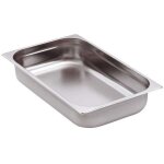 Bac gn 1 / 1 hauteur 65 mm, inox hendi 800126