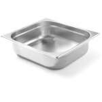 Bac gn 2 / 3 hauteur 100 mm, inox hendi 800232