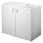 Bac  laver avec meuble 2 portes