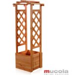 Mucola - bac � plantes avec arceau de roses, planteur de trellis, pergola arc rose colonne de roses jardinage ...