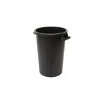 Poubelle en plastique sans couvercle dimensions : 100 litres diam�tre 53 cm hauteur 66 cm