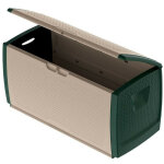 Bama - coffre de rangement 'mettitutto big' - beige / vert - 122 x 56 x 63 cm - livraison gratuite
