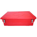 Plast'up rotomoulage - bac � sable incendie / � sel de d�neigement 100l + grenouill�res