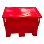 Bac � sable incendie / � sel de d�neigement 300l + grenouill�res