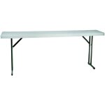 Garbar - bach table pliante rectangulaire intérieur, extérieur 180x45 gris Garbar - bach table pliante rectangulaire intérieur, extérieur 180x45 gris