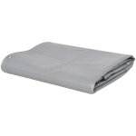 B�che 650 g / m� 4x4 m couverture de camping protection jardin gris