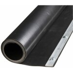 Nature - barriere anti - racinaire hdpe noir - 0, 7 x 3 m - 1000 gr / m - paisseur 1, 2 mm