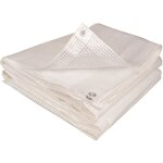 Bche de protection dcoupable 160g / m - en polythylne arme - indchirable - 4 x 10 - translucide ...