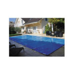 B�che � barres piscine premium - mod�les: pour piscine 7 x 3 m - couleur: amande / beige