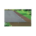 B�che � barres piscine perfect - mod�les: pour piscine 8 x 4 m - couleur: gris / beige