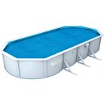 B�che � bulles ovale 730x350cm pour piscine hydrium 740x360x120cm - bestway