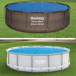 B�che � bulles pour piscine bestway ronde mod�le - piscine diam�tre 4, 57m � 4, 88m