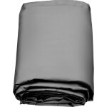 Bache a bulle piscine hivernage, anthracite en pvc 650 - 680 g / m couverture solaire piscine ronde, ...