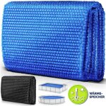 Tillvex bche  bulles pour piscine rectangulaire 260 x 160 cm bche solaire de 120 m d'paisseur dcoupe ...