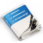 Nemaxx� b�che premium imperm�able [400x500cm] ? r�sistante aux uv [650 g / m�] b�che de camion avec ?illets, ...