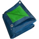 B�che peinture 6x10 m sr150pe bleue et verte - haute qualit� - b�che de protection peinture pour sol ...