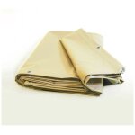 Kalembal bche pergola 5x3, 50 m - ultra rsistante - etanche - anti - uv - fabrication franaise - ivoire ...