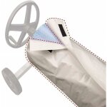 Bache de piscine, couverture enrouleur bache piscine en tissu imperm�able, couverture de protection piscine ...