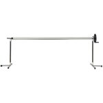 Enrouleur de b�che � bulles t�lescopique pour piscine hors sol jusqu'� 5 m de large