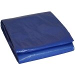 Univers du pro - bche piscine rectangulaire 6 x 10m bleue marine avec filet d'coulement rsistance ...