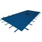 Terre jardin - bche d'hivernage pour piscine rectangulaire - anti - uv - 140 g / m - filet de drainage ...