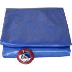 Univers du pro - bache piscine ronde 360 cm pour piscine de 300 cm bleue et verte filet d'coulement
