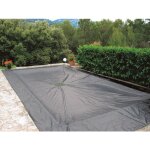 Werka pro ? b�che de piscine rectangulaire 6 x 10 m ? densit� 140 g / m� ? ?illets en aluminium tous ...