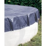 Werka pro ? b�che de piscine ronde 140g / m� ? �6m pour piscine �5, 4m ? ourlet renforc� et ?illets ? ...
