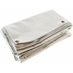 B�che de protection 2x8 m lp506mu blanc cr�me - garantie 5 ans - b�che pvc �tanche - r�sistance anti ...