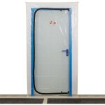 Dema - bâche de protection anti - poussière pour porte - 2, 20 x 1, 10 m pe Dema - bâche de protection anti - poussière pour porte - 2, 20 x 1, 10 m pe