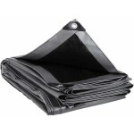 B�che de protection pe, couverture �tanche b�che 3x6m 280g / m�, b�che �tanche et ind�chirable avec oeillets, ...