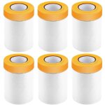 Csparkv ? b�che de peinture 55cm x 25m ? film plastique autocollant haute adh�rence ? r�sistant � l'humidit� ...