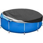B�che de protection pour piscine, b�che ronde de 305 cm, b�che d'hiver pour piscine hors sol, b�che de ...
