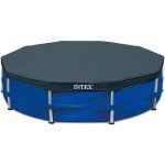 B�che de protection piscine tubulaire ronde � 3, 66 m intex
