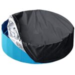 Bche de protection pour piscine tubulaire, bache piscine ronde impermable, rsistante  la poussire, ...