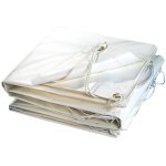 Bche de protection luxe pvc 300g / m ? indchirable - rsistance moisissures, uv, impermable - multifonctio ...