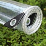 B�che en pvc transparent �pais avec ?illets, anti - vieillissement, r�sistante au gel, pour abris de ...