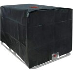 B�che r�servoir d'eau ibc 1000 l 210d couverture container citerne eau pluie avec coupe - vent anti - ...