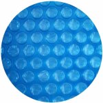 Bche solaire ronde 500cm light - blue 200m rchauffement isolation piscine