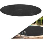 Arebos b�che thermique b�che solaire chauffage solaire piscine chauffage 120mic 4, 57 m noir