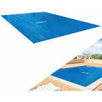B�che thermique b�che solaire chauffage solaire piscine 5, 49 x 2, 74m bleu - arebos
