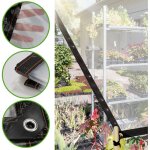 B�che transparente arm�e ext�rieur avec oeillets, b�che en plastique pvc b�che imperm�able transparente ...