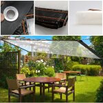 Bche transparente indchirable protection transparente arme bache plastique 220 g / m 4x2m - tolletour ...